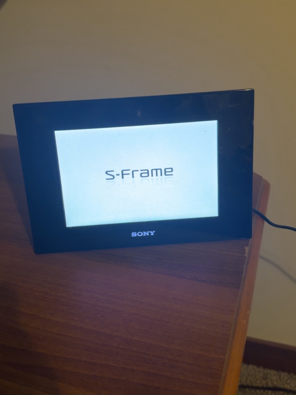 Sony Digital S-Frame Photo Display - Black